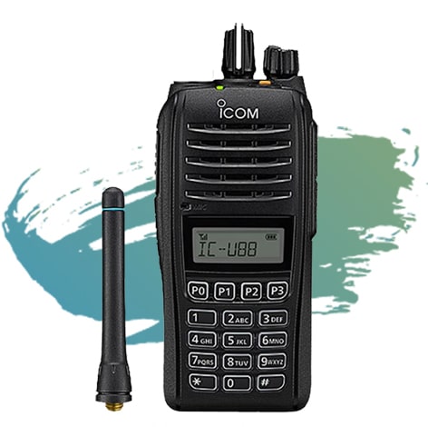 Bộ đàm cầm tay Icom IC U88 giá rẻ, đảm bảo chất lượng tại Song Bảo Phát